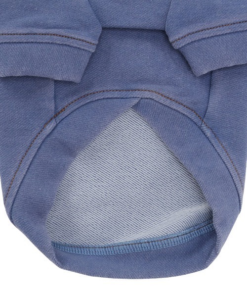 EDWIN(エドウィン)の「EDWIN/デニムライクパーカー25a(ペットウェア・メンズ・ネイビー/ブルー・XS/S/M/L/2L/3L)」の16枚目の写真