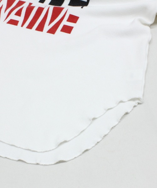 RNA(アールエヌエー)の「M2509 ALTERNATIVEワッフルロンT(Tシャツ/カットソー・レディース・ホワイト/カーキ/杢グレー・MEDIUM)」の14枚目の写真