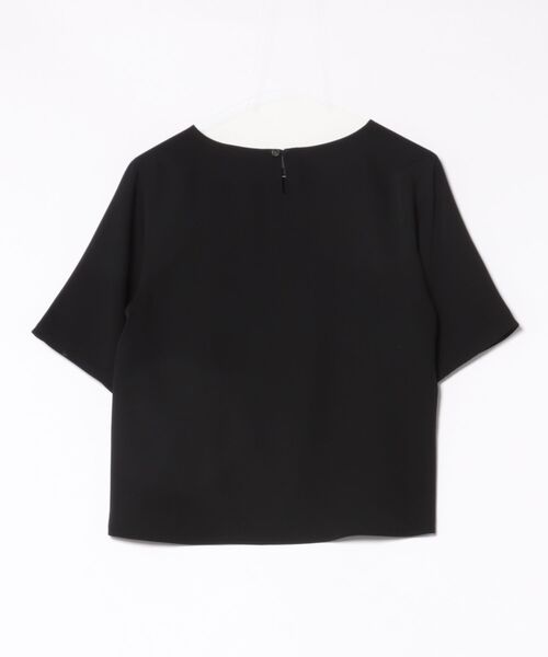 セール】ポリエステルダブルクロス フロントギャザーブラウス（シャツ