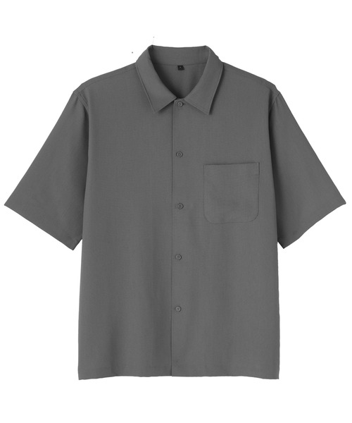 無印良品(ムジルシリョウヒン)の「紳士 風を通す ストレッチ 五分袖シャツ(シャツ/ブラウス・メンズ・ブラック/ダークネイビー/グレー系・XL/S/M/L)」の11枚目の写真