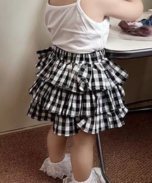 ギンガムチェック キュロット」に該当するファッション通販