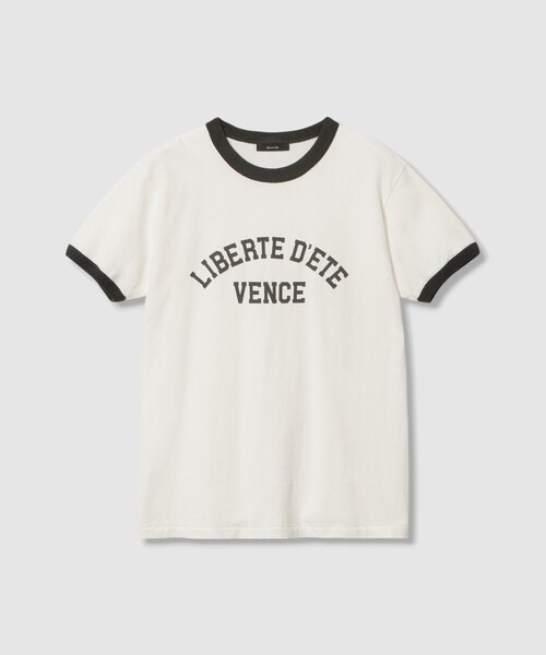 allureville（アルアバイル）の「ヴィンテージライクリンガーＴシャツ（Tシャツ/カットソー・レディース・ブラック/ネイビー・2）」の5枚目の写真