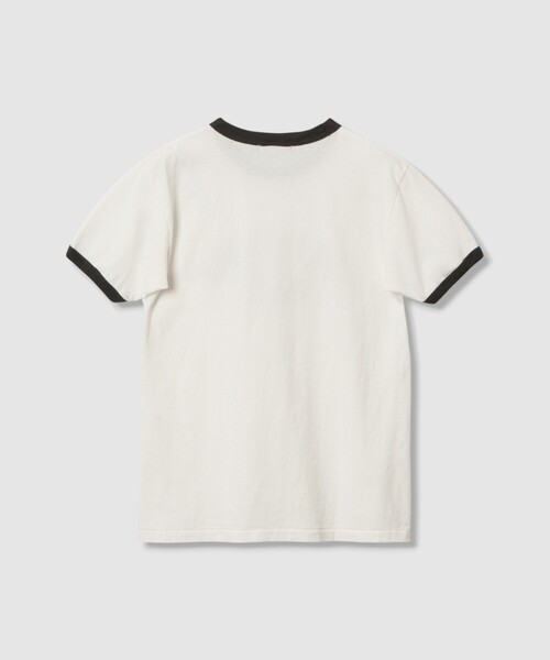 allureville（アルアバイル）の「ヴィンテージライクリンガーＴシャツ（Tシャツ/カットソー・レディース・ブラック/ネイビー・2）」の6枚目の写真