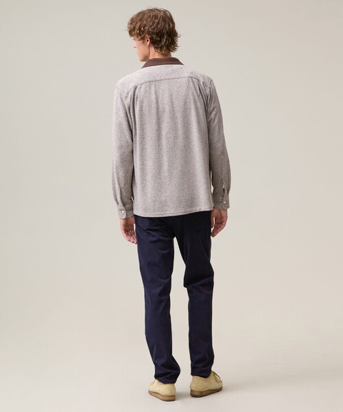 J.PRESS（ジェイプレス）の「【KANEMASA JERSEY】ツイステッドスムース ポロシャツ（シャツ/ブラウス・メンズ・ブラウン系/ネイビー系・MEDIUM/X-LARGE/LARGE）」の5枚目の写真