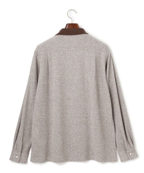 J.PRESS（ジェイプレス）の「【KANEMASA JERSEY】ツイステッドスムース ポロシャツ（シャツ/ブラウス・メンズ・ブラウン系/ネイビー系・MEDIUM/X-LARGE/LARGE）」の7枚目の写真