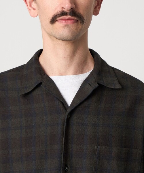 24ss maatee&sons Steven Alan別注 チェックシャツ 2 24ss maatee&sons Steven Alan別注 チェックシャツ 2