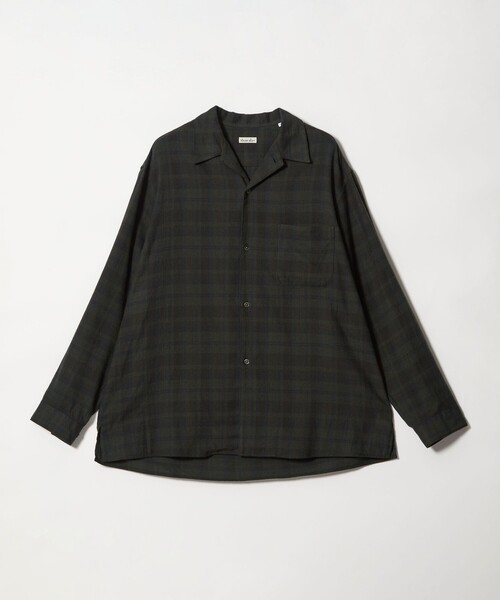 Steven Alanチェックシャツ steven alan(スティーヴンアラン) ネップフランネル チェックシャツ