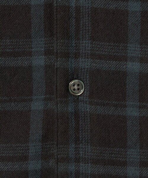 セール】＜Steven Alan＞ ネル マドラスチェック オープンカラー