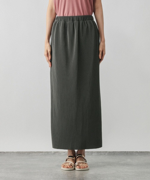 GLOBAL WORK(グローバルワーク)の「セルフカットプリーツナロースカート/579553(スカート・レディース・グレー系その他/スミクロ/オリーブ/ブラック/ライトグレー・SHORT/REGULAR)」の22枚目の写真