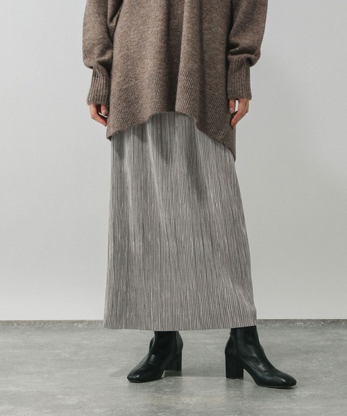 セール】セルフカットプリーツナロースカート/579553（スカート