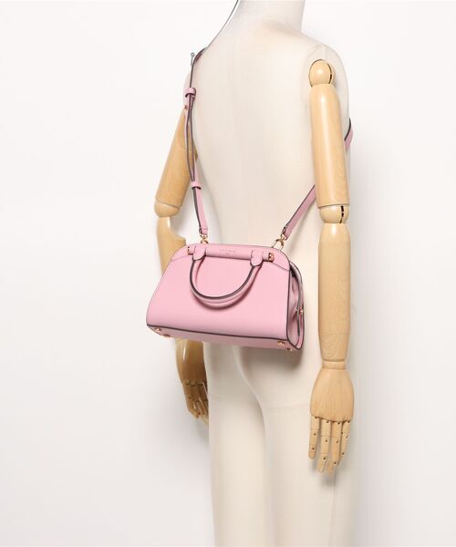 COLE HAAN（コールハーン）の「キャサリンスモールサッチェル womens（ハンドバッグ・レディース・ピンク・OSFA）」の8枚目の写真
