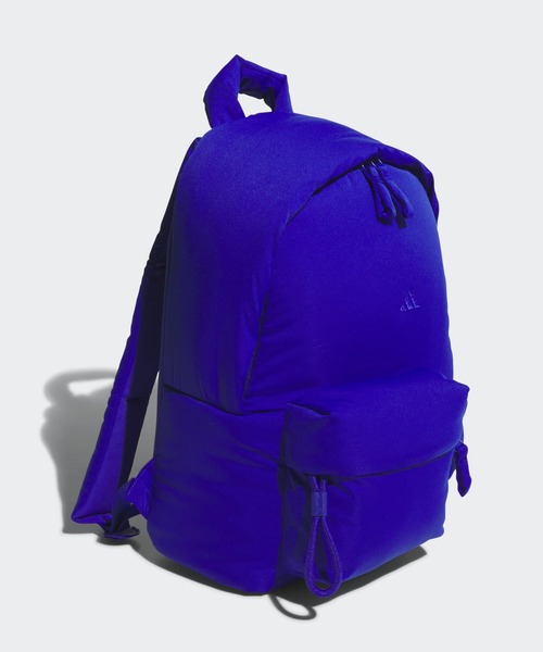 adidas（アディダス）の「マストハブ パフィーバックパック（L） / アディダス adidas（バックパック/リュック・メンズ・ブルー/ブラック・FREE）」の9枚目の写真