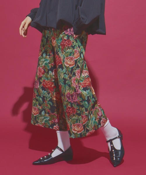 manana suerte(マニャーナスエルテ)の「SPECIAL EDITION ゴブランガウチョパンツ(その他パンツ・レディース・マルチ/ブラック・SMALL/FREE)」の6枚目の写真