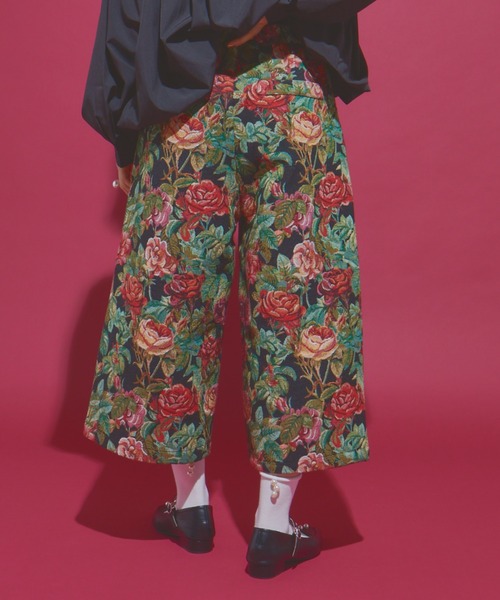 ゴブランガウチョパンツ　manana suerte SPECIAL EDITION ゴブランガウチョパンツ（その他パンツ）｜manana