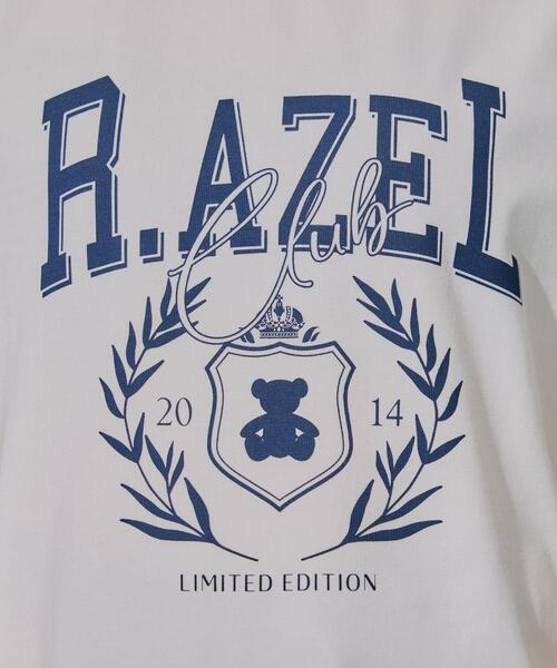 REDYAZEL(レディアゼル)の「アゼルクラブロゴTシャツ(Tシャツ/カットソー・レディース・ネイビー/オフホワイト・FREE)」の22枚目の写真