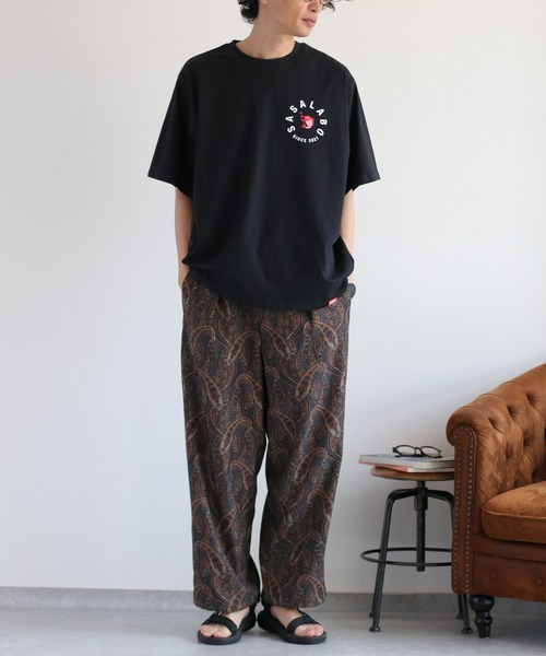 cepo(セポ)の「【SASALABO】20/天竺コットン ロゴプリント半袖Tee(Tシャツ/カットソー・レディース・ブラック/ホワイト・M/L/XL)」の16枚目の写真