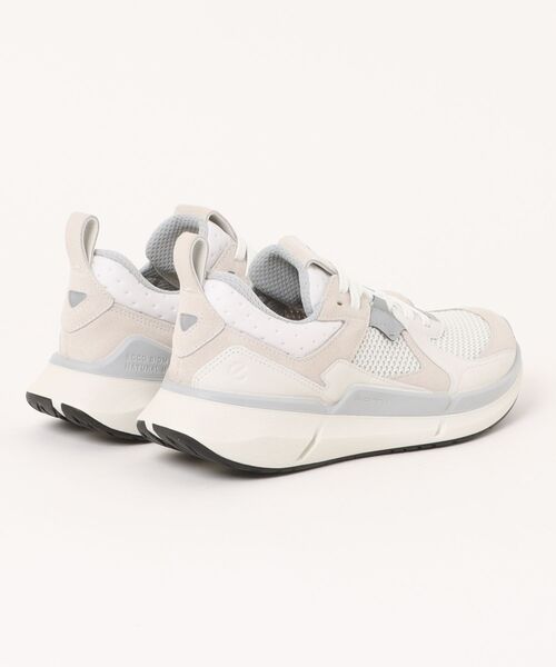 ECCO（エコー）の「ハイテク BIOM 2.2 機能性スニーカー 上質スエードレザー×軽量素材 本革（スニーカー・レディース・ホワイト・38/37/36/35/39）」の2枚目の写真