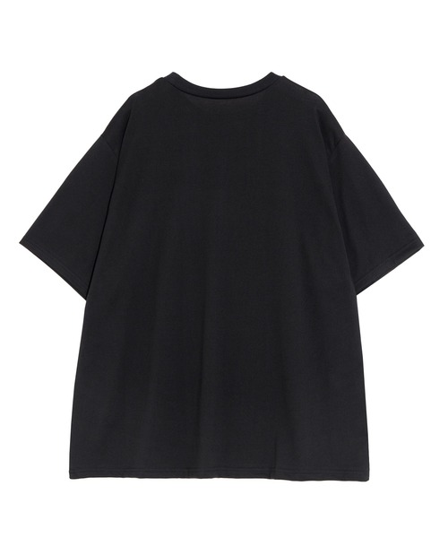 PUNYUS（プニュズ）の「鎖ロゴ刺繍Ｔシャツ（Tシャツ/カットソー・レディース・ホワイト/ブラック/イエロー・1/2/3/4）」の10枚目の写真