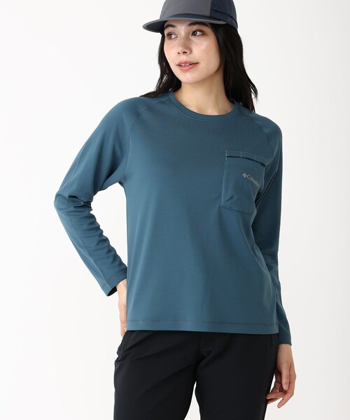 Columbia／マウンテンズアーコーリング ロングスリーブTシャツ 速乾 UV