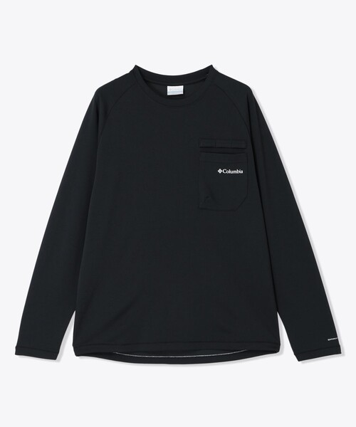 Columbia(コロンビア)の「UVカット 速乾 Columbia/マウンテンズアーコーリング ロングスリーブ Tシャツ/コロンビア(Tシャツ/カットソー・レディース・ブラック/ホワイト/ブルーグリーン・S/XS/XL/L/M)」の17枚目の写真