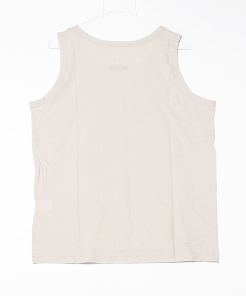 quadro(クオドロ)の「ハードツイスト天竺タンクトップ(Tシャツ/カットソー・メンズ・ブラック/ホワイト/ベージュ・MEDIUM/LARGE)」の14枚目の写真