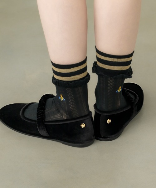 muku(ムク)の「BALLET SHOES / VELOUR(バレエシューズ・レディース・レッド/ブラック・36/38/40)」の7枚目の写真
