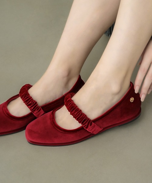 muku(ムク)の「BALLET SHOES / VELOUR(バレエシューズ・レディース・レッド/ブラック・36/38/40)」の14枚目の写真