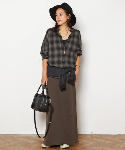 AP STUDIO オーバーダイオンブレチェックシャツ オーバーダイオンブレチェックシャツ（シャツ/ブラウス）｜AP