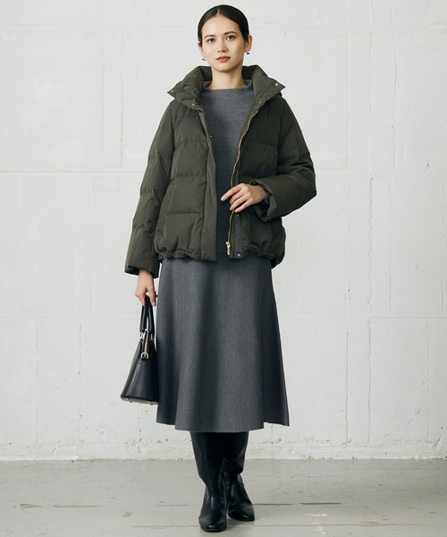 自由区（ジユウク）の「マイクロタッサーダウン コートⅡ（ダウン