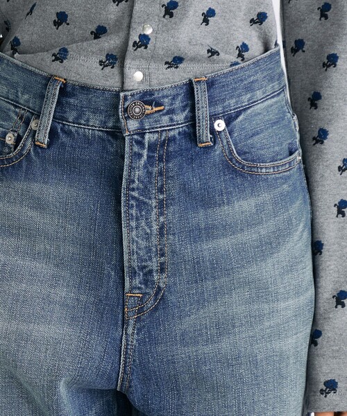 EDITION（エディション）の「エッセンシャルデニム ストレートパンツ（デニムパンツ・レディース・ライトブルー・34/36/38）」の6枚目の写真