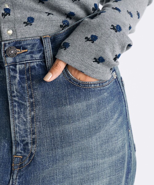 EDITION（エディション）の「エッセンシャルデニム ストレートパンツ（デニムパンツ・レディース・ライトブルー・34/36/38）」の9枚目の写真