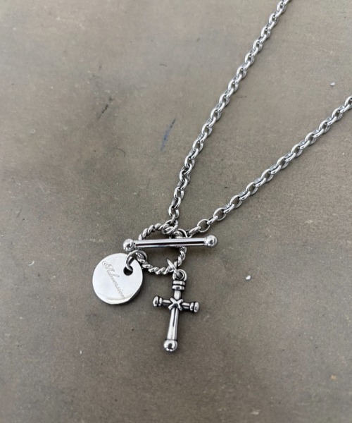 SHAGGIE(シャギー)の「≪つけっぱなしOK≫クロスチャーム付きプレートネックレス(ネックレス・レディース・シルバー・FREE)」の14枚目の写真
