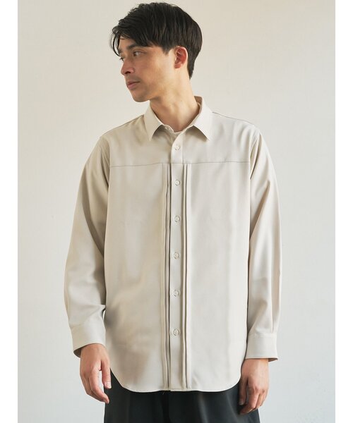TRANSITION】2タックレギュラーカラーシャツ