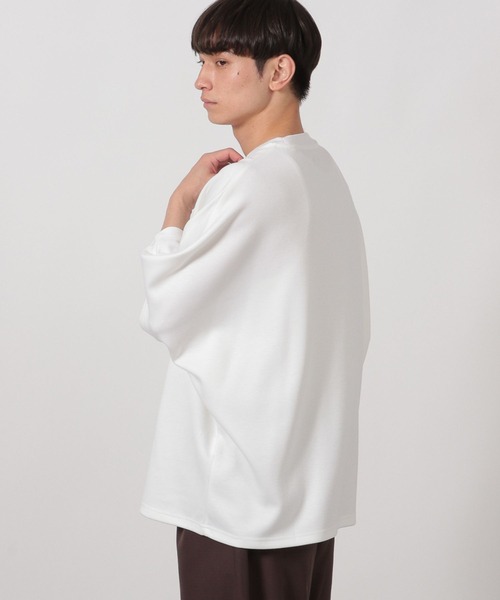 LAKOLE(ラコレ)の「スムースドルマンTEE / 592133(Tシャツ/カットソー・メンズ・ブラック/ホワイト/パープル・LARGE/MEDIUM)」の13枚目の写真