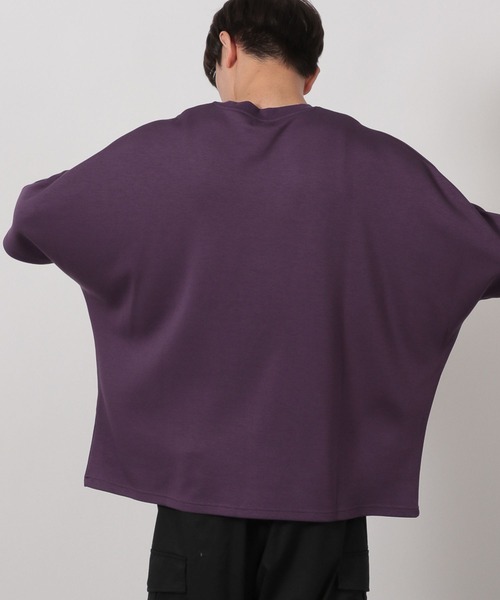 LAKOLE(ラコレ)の「スムースドルマンTEE / 592133(Tシャツ/カットソー・メンズ・ブラック/ホワイト/パープル・LARGE/MEDIUM)」の18枚目の写真