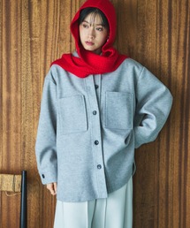 Doux archives | ジャージメルトンシャツジャケット(その他アウター)