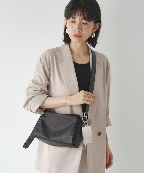 リップポーチ付きレザーチャーム（チャーム）｜russet（ラシット）の