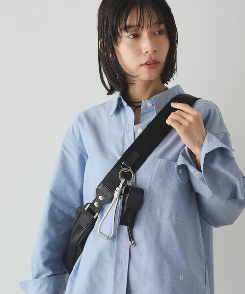 リップポーチ付きレザーチャーム（チャーム）｜russet（ラシット