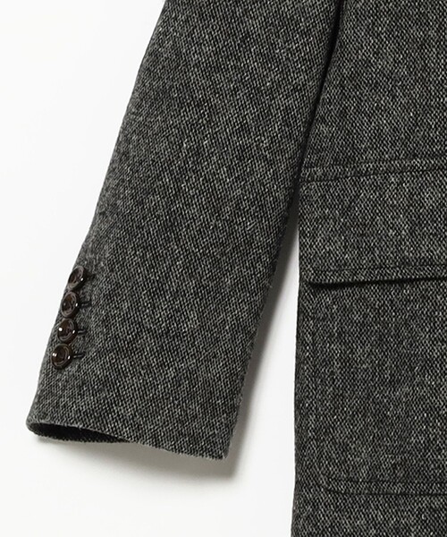 セール】ツイード スリーボタン ビッグジャケット（テーラード