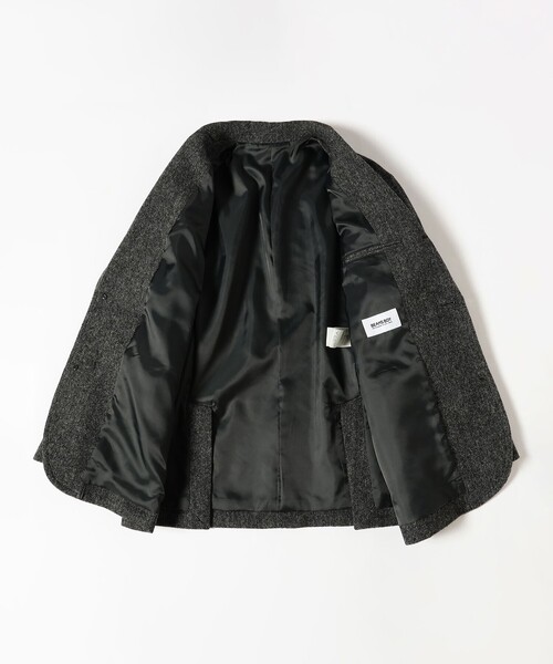ツイード スリーボタン ビッグジャケット（テーラードジャケット