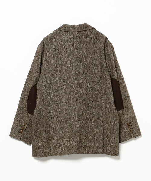 セール】ツイード スリーボタン ビッグジャケット（テーラード