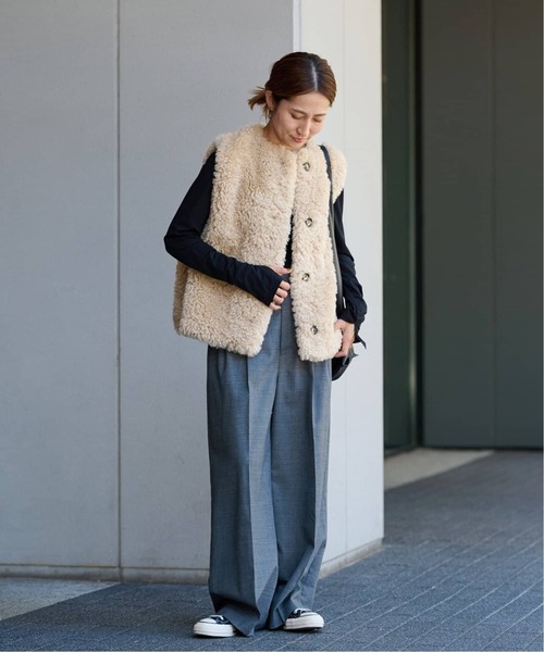 ≪追加≫フェイクファーベスト（その他アウター）｜FRAMeWORK