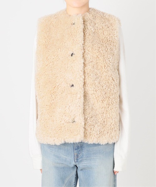 ≪追加≫フェイクファーベスト（その他アウター）｜FRAMeWORK