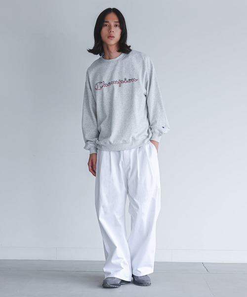 MDR(エムディアール)の「『ツータックワイドチノパンツ』(チノパンツ・メンズ・オフホワイト/ブラック/カーキ・L/M)」の18枚目の写真