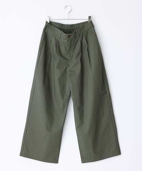 MDR(エムディアール)の「『ツータックワイドチノパンツ』(チノパンツ・メンズ・オフホワイト/ブラック/カーキ・L/M)」の13枚目の写真