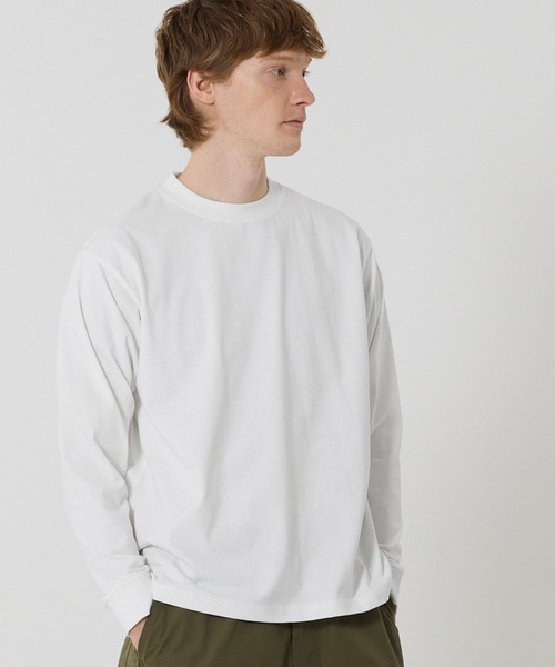 coca(coca)(コカ)の「【M-3XL対応】ベーシックレギュラー長袖T(Tシャツ/カットソー・メンズ・ホワイト/ブラック・2XL/3XL/XL/M/L)」の16枚目の写真