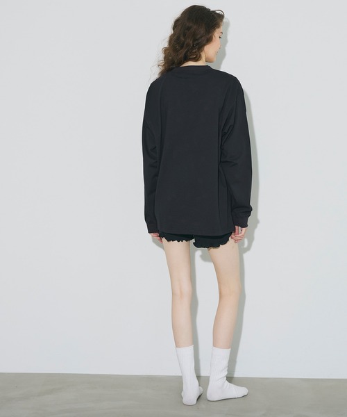 coca(coca)(コカ)の「【M-3XL対応】ベーシックレギュラー長袖T(Tシャツ/カットソー・メンズ・ホワイト/ブラック・2XL/3XL/XL/M/L)」の20枚目の写真