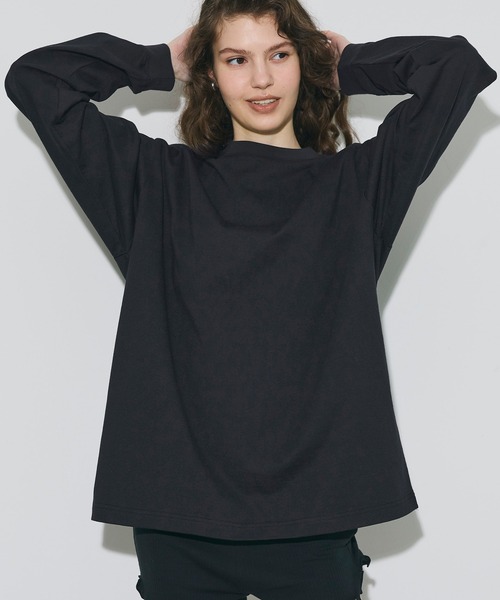 coca(coca)(コカ)の「【M-3XL対応】ベーシックレギュラー長袖T(Tシャツ/カットソー・メンズ・ホワイト/ブラック・2XL/3XL/XL/M/L)」の4枚目の写真