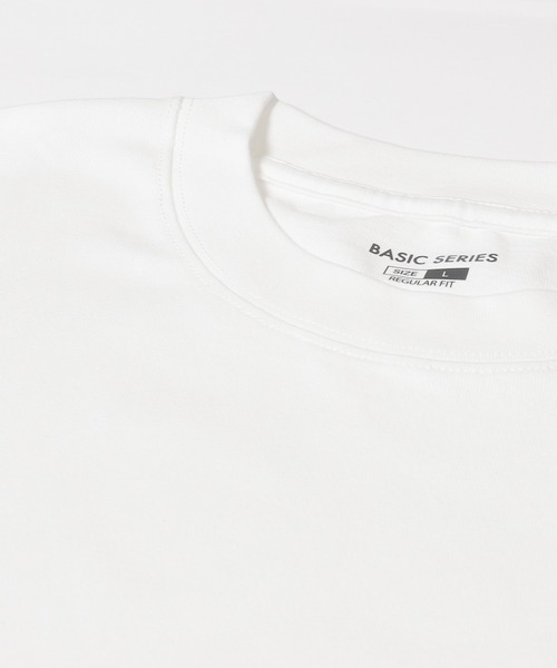 coca(coca)(コカ)の「【M-3XL対応】ベーシックレギュラー長袖T(Tシャツ/カットソー・メンズ・ホワイト/ブラック・2XL/3XL/XL/M/L)」の6枚目の写真