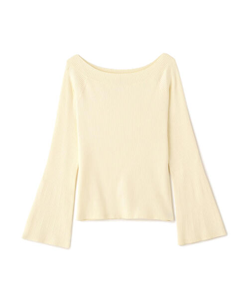 PROPORTION BODY DRESSING（プロポーションボディドレッシング）の「＜ウォッシャブル＞フレアスリーブオフショルニット / 1215270014（ニット/セーター・レディース・ピンク/ホワイト系その他/ブルー/ブラック・MEDIUM/SMALL）」の14枚目の写真